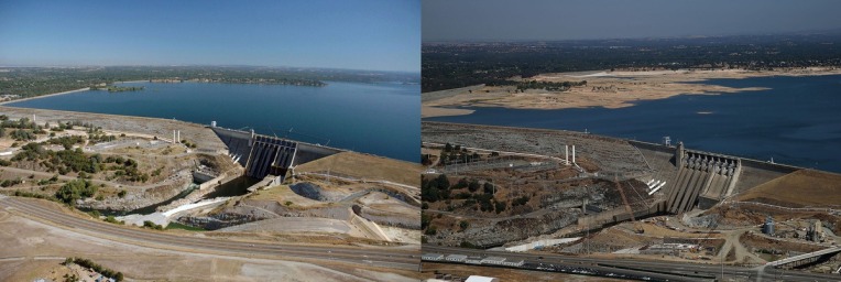 California-Severe-Drought-Folsom-Dam1